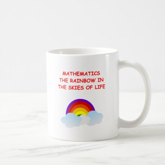 Mug mathématiques (Droite)