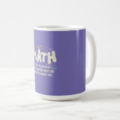 Mug Mathématiques Cadeau de professeur de mathématique (Devant droit)