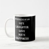 Mug Mathématiques de la vie Équation complexe Formule (Gauche)