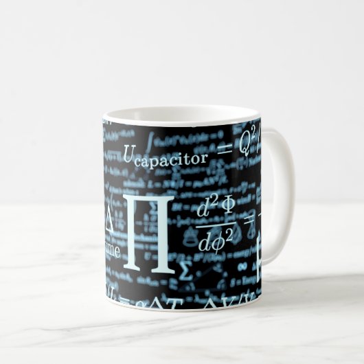 Mug Mathématiques géométrie (Devant droit)