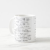 Mug Mathématiques Mathématiques Problèmes mathématique (Devant gauche)