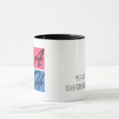 Mug Mathématiques Pas d'hypocrisie Pas de citation vag (Centre)