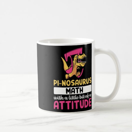 Mug Mathématiques Pi Dinosaure Dino Jour de Pi (Droite)