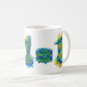 Mug Maths brouillées (Devant droit)