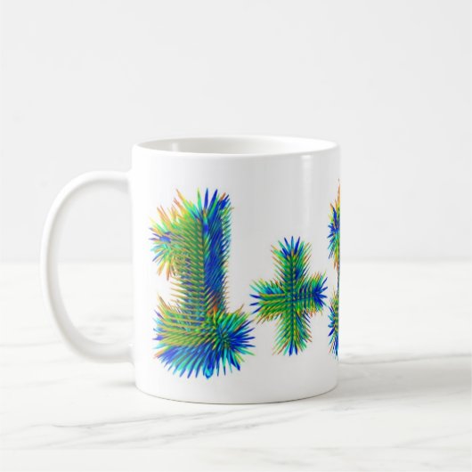 Mug Maths brouillées (Gauche)