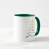 Mug Maths de Noël (Devant droit)