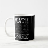 Mug Maths La Seule Matière Qui Compte Professeur Drôle (Gauche)