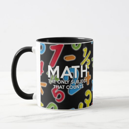 Mug Maths. Le seul sujet qui compte (Gauche)