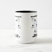 Mug Matière de vue de physiciens de Quantum très (Centre)