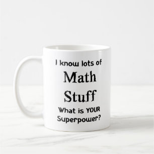 Mug matière mathématique