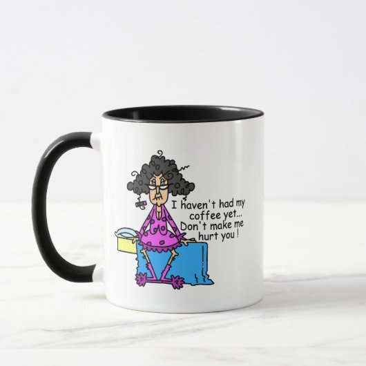 Mug Matin Avant Humour Café (Gauche)