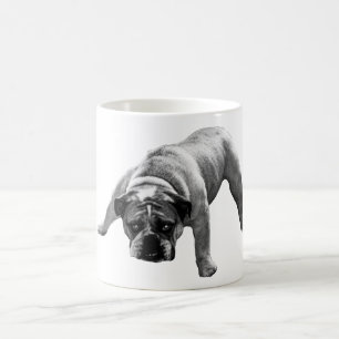 Mug Matin Avec Un Chien À Oreille