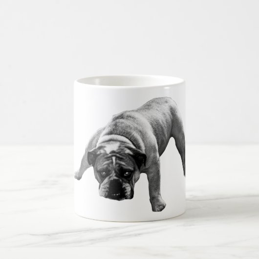 Mug Matin Avec Un Chien À Oreille (Centre)