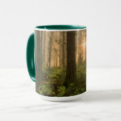 Mug Matin brumeux du nord-ouest Pacifique de la forêt (Devant gauche)