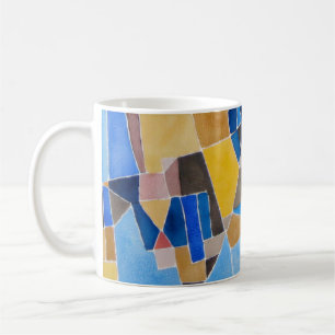 Mug Matin Cubiste Ensoleillé