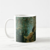 Mug Matin dans une forêt de pins par Ivan Shishkin (Gauche)