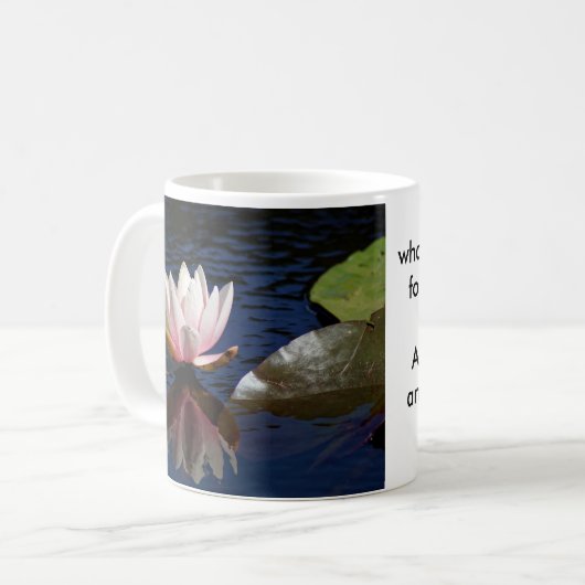 Mug Matin de Lotus Notes ou de café (Devant gauche)