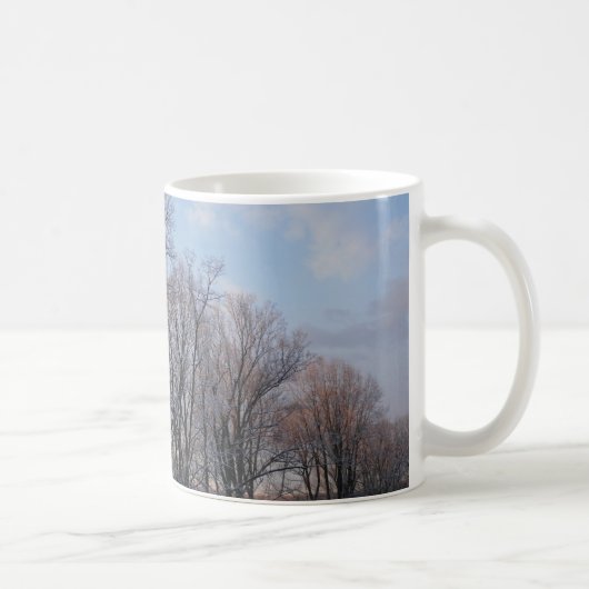 Mug Matin d'hiver III Paysage naturel (Droite)