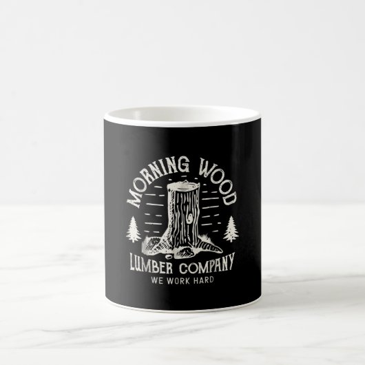 Mug Matin Wood T Lumber Company Camping Carpenter. (Centre)