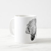 Mug matinal de la tasse pensive (Devant gauche)