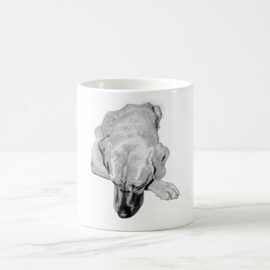 Mug matinal de la tasse pensive (Centre)