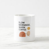 Mug Matins Lents Café Chaud Esthétique (Centre)