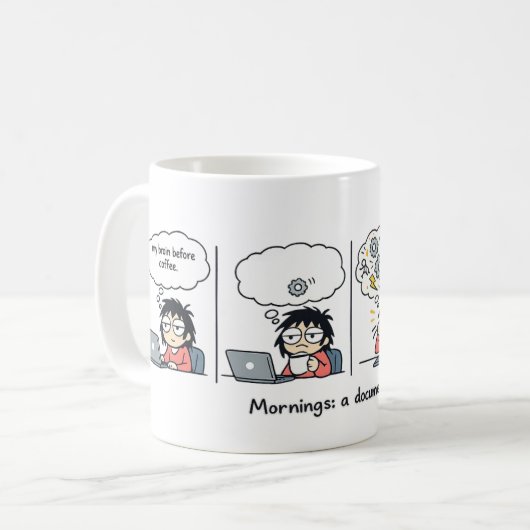 Mug Matins : Un Documentaire | Bande Dessinée Drôle su (Devant gauche)