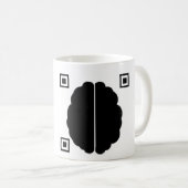 Mug Matrice de données cérébrales (Devant droit)