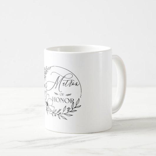 Mug matron d'honneur (Devant droit)