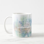 Mug Matt 6:33 Chercher Ye Premier Dieu Bible Écriture (Gauche)