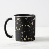 Mug Matte Gold et Rose Gold Flakes Noir (Gauche)