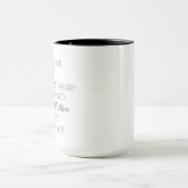 Mug Matthew 11:28 Mugue avec verset biblique de l'espé (Centre)
