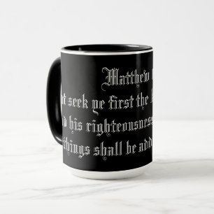 MUG MATTHEW 6:33