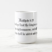 MUG MATTHEW 6:33 (Centre)