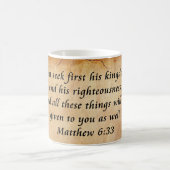 Mug Matthew 6:33 Bible (Centre)