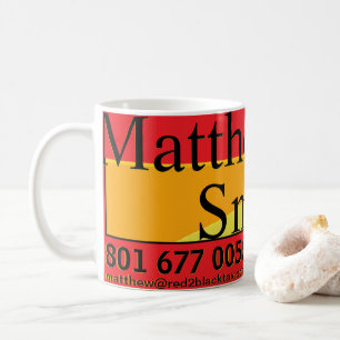 Mug Matthew Smith Comptable public certifié R2B
