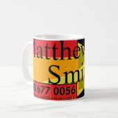 Mug Matthew Smith Comptable public certifié R2B (Devant gauche)