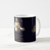 Mug Matthieu 11:28 (Devant droit)