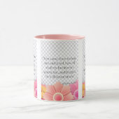 Mug Matthieu 18:21 KJV Bible Écriture Pic Deux Tons (Centre)