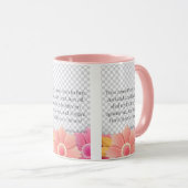 Mug Matthieu 18:21 KJV Bible Écriture Pic Deux Tons (Devant droit)