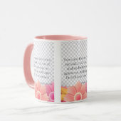 Mug Matthieu 18:21 KJV Bible Écriture Pic Deux Tons (Devant gauche)