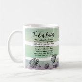 Mug Matthieu 25:21 Remerciement aux pasteurs (Gauche)