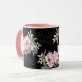 Mug Matthieu 28:20 Je Suis Avec Vous Toujours Fleurs R (Devant gauche)