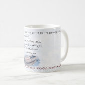 Mug Matthieu 4:19 Jésus dit : "Viens me suivre" Bible (Devant droit)