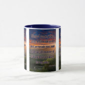 Mug Matthieu 5:11 KJV Bible Verse Pic Deux Tons (Centre)