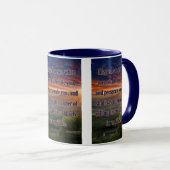 Mug Matthieu 5:11 KJV Bible Verse Pic Deux Tons (Devant droit)