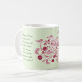 Mug Matthieu 6:25-27 "Ne vous inquiétez pas" (Devant gauche)