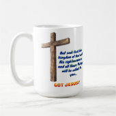 Mug Matthieu 6:33 Croix (Gauche)