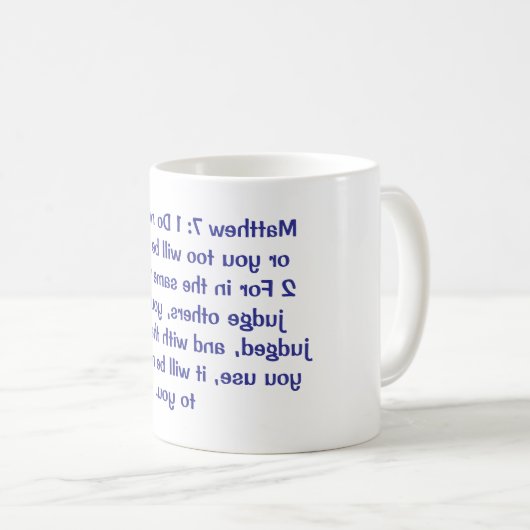 Mug Matthieu 7 (Devant droit)