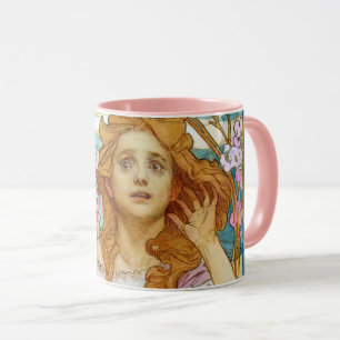 Mug Maud Adams comme Jeanne d'Arc, Mucha